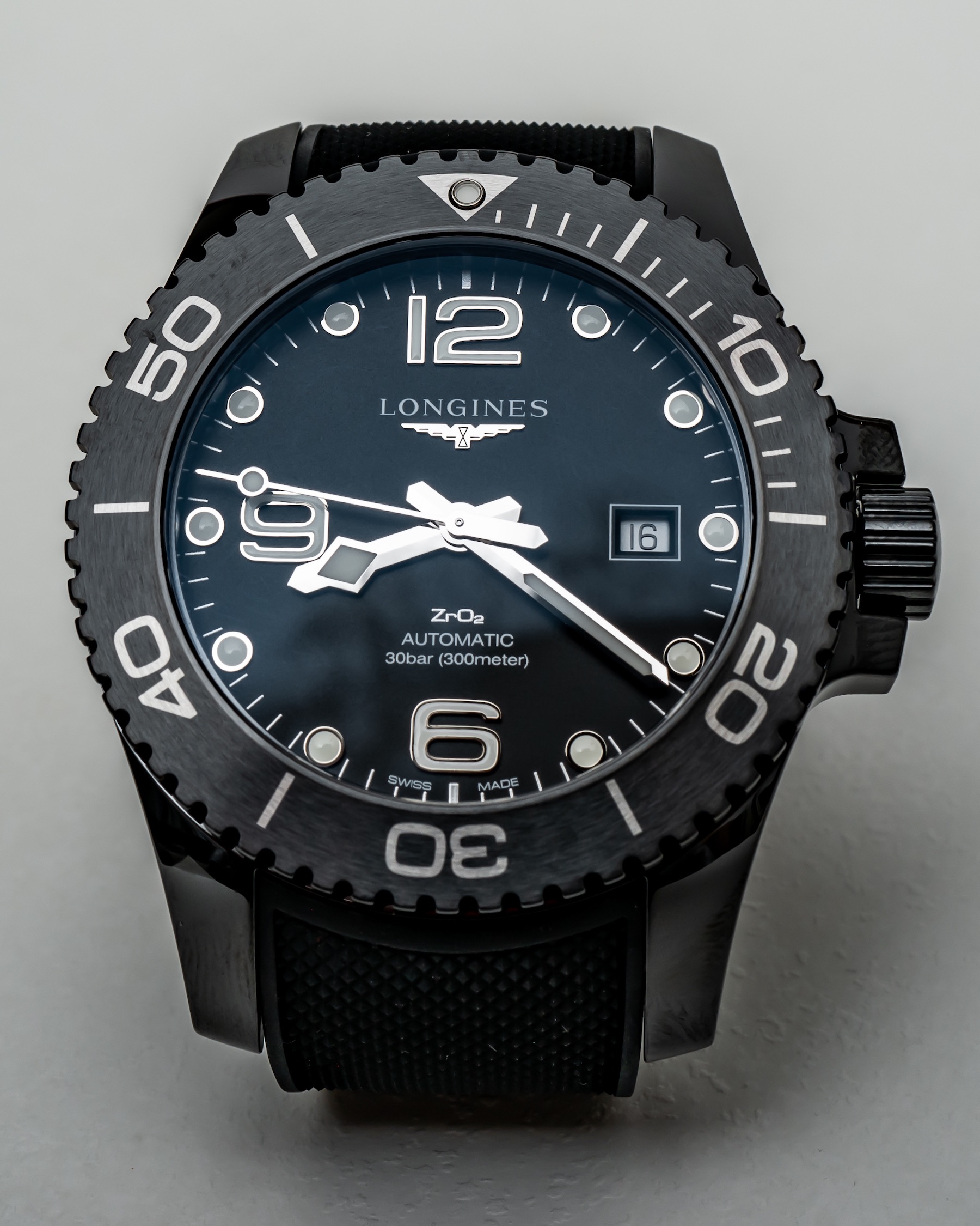 Hands-On: Longines HydroConquest All-Black Ceramic Watch Hands-On 