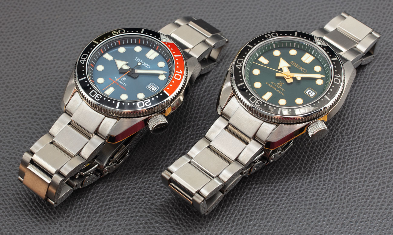 Hands-On: Seiko Prospex SPB097 Twilight Blue '1968 Diver Reimagined' & SPB105 Watches Hands-On Seiko Hands-On: Seiko Prospex SPB097 Twilight Blue '1968 Diver Reimagined' & SPB105 Watches Hands-On Seiko